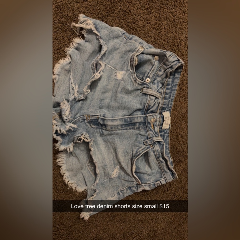 Love tree denims shorts size small